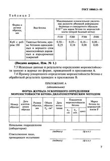 Морозостойкость метод испытаний