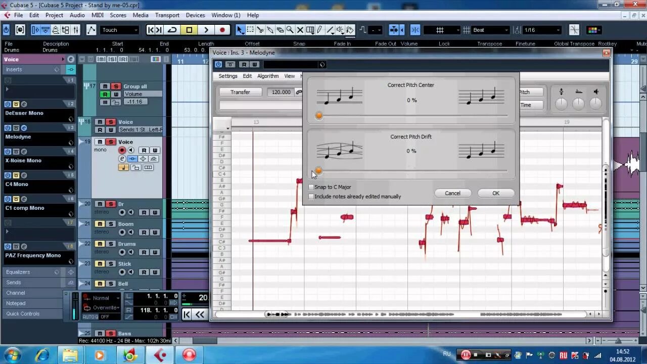 1 vst fl studio 20. тюн вокала. автотюн real time. Melodyne тюн.