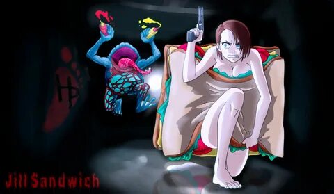Jill Sandwich, Jill Valentine, Movie Game, Capcom, Resident Evil, Scape, Ap...