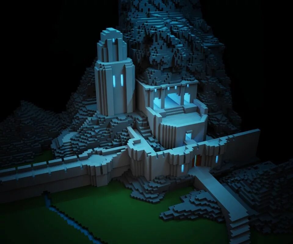 Магикавоксель ландшафт. Magic voxel 3d замок. Воксел 3. Воксель 2д. Мэджик воксель.