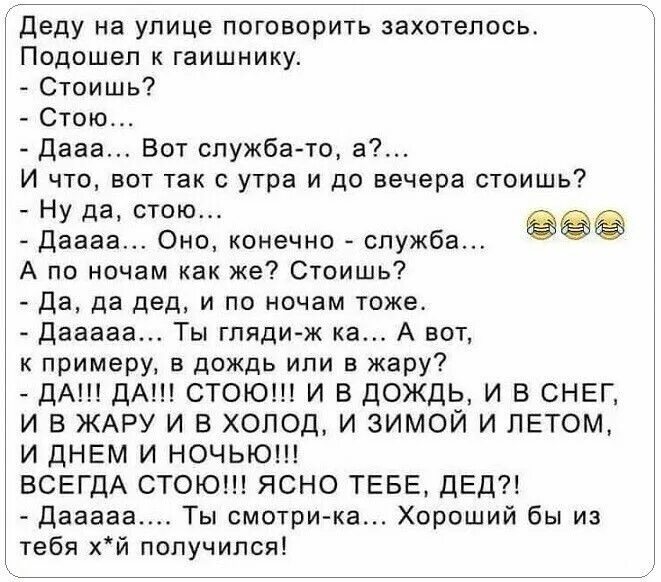 Подходит на улице и разговаривает. Деду на улице поговорить захотелось,подошёл к гаишнику анекдот. анекдоты для дедов.