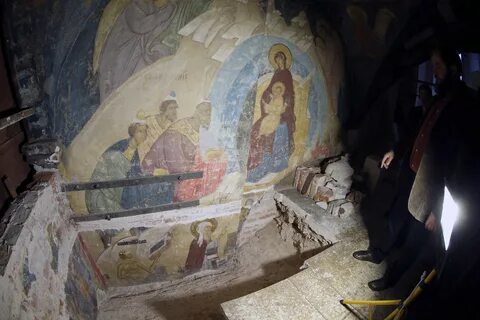 Фрески успенского собора в москве