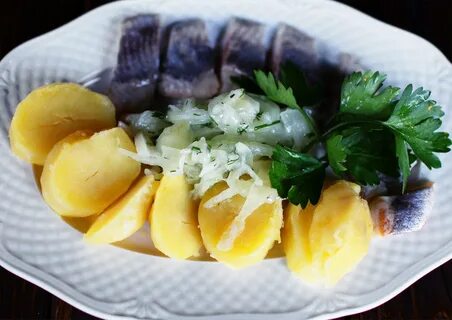 Картошка под селедку