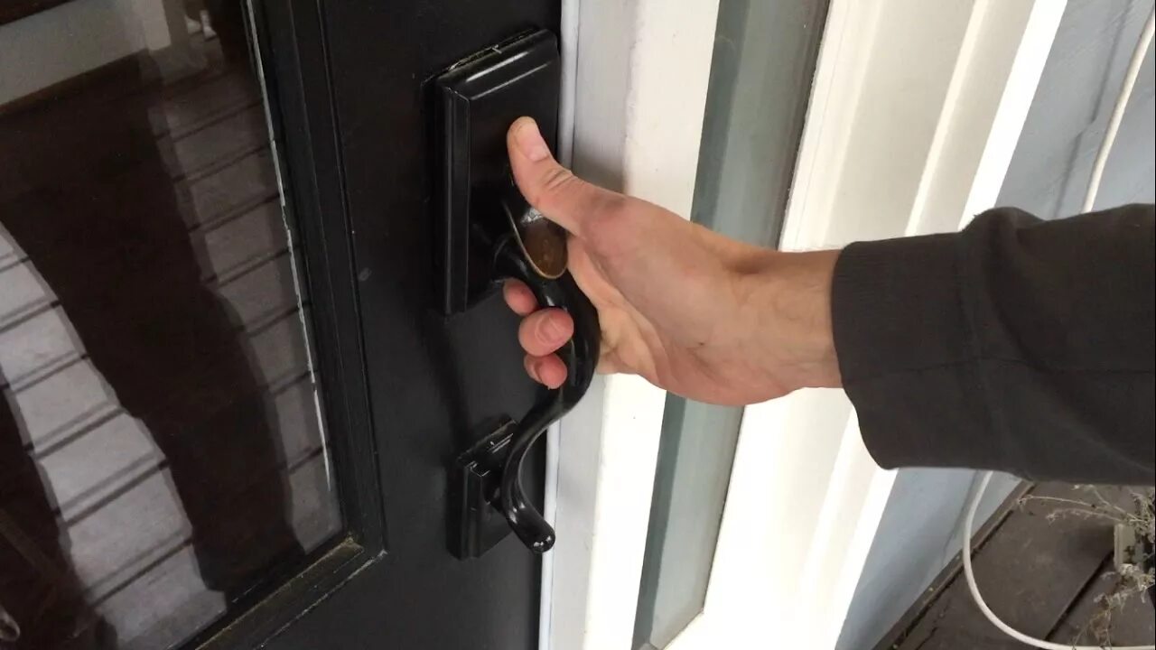 Replace door. How to fix screen door handle.