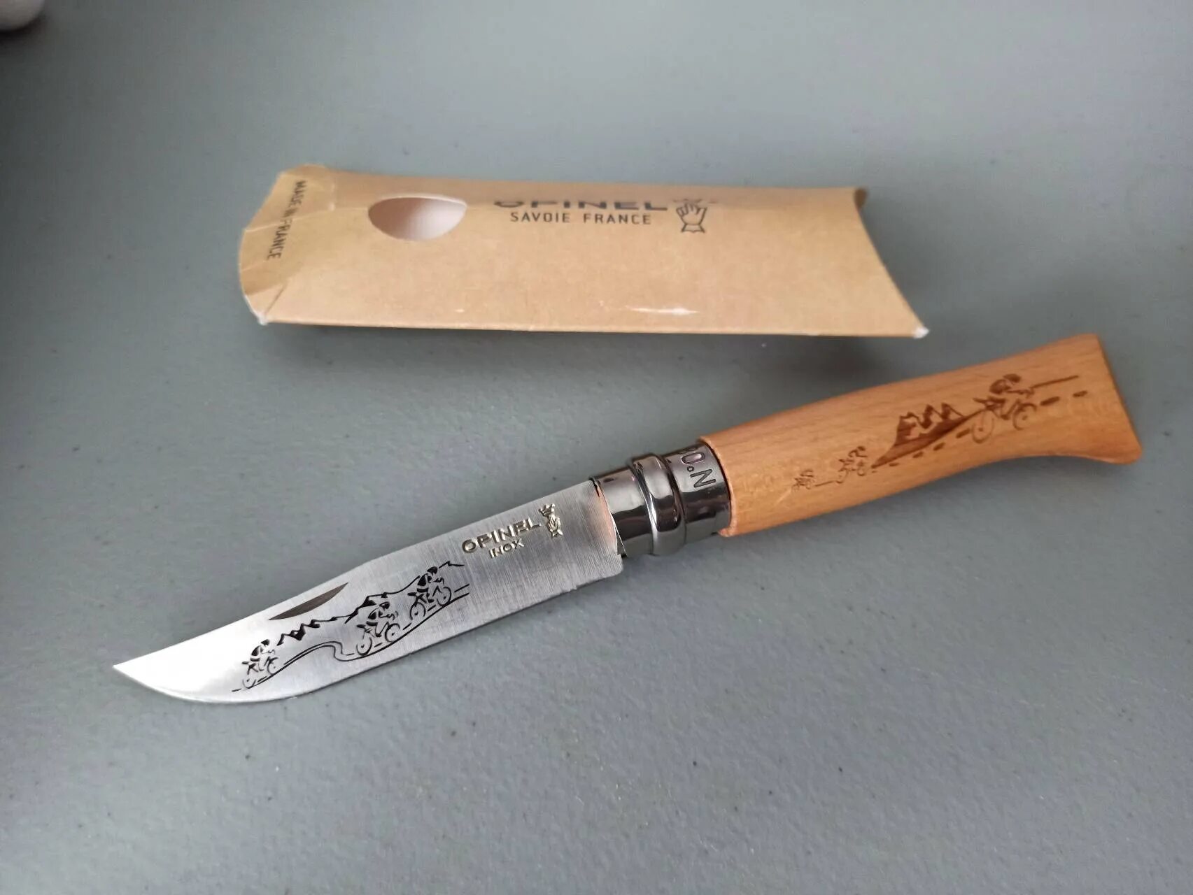 Нож Опинель старое клеймо. Нож Opinel старое клеймо inox. Нож Opinel старое клеймо. Нож Opinel no.8 125 лет Anniversary 1890-2015.