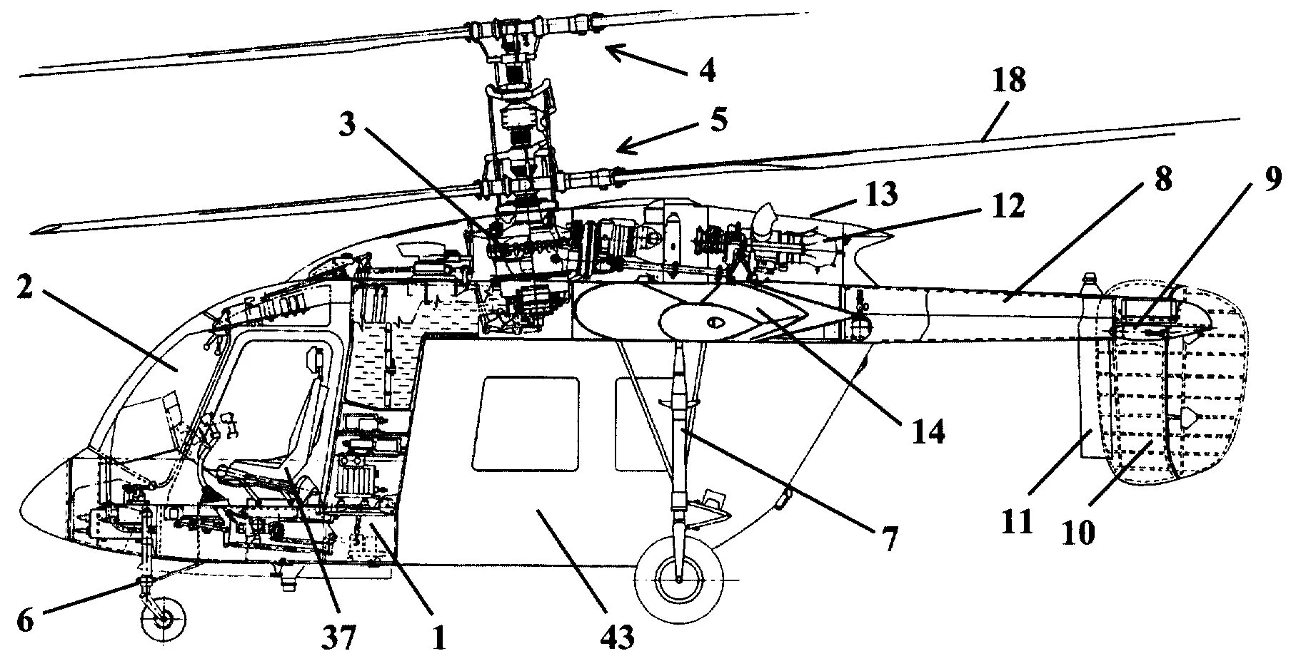 Какие детали есть у вертолета. Конструкция вертолета ми-8. Компоновка вертолета ка-226. Ка 226 чертеж. Шасси вертолета ми-8 конструкция.