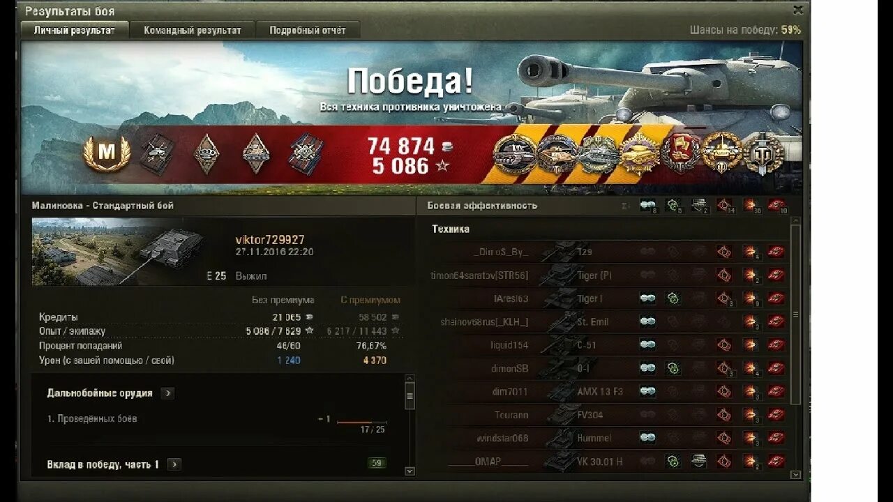 World of tanks проценты