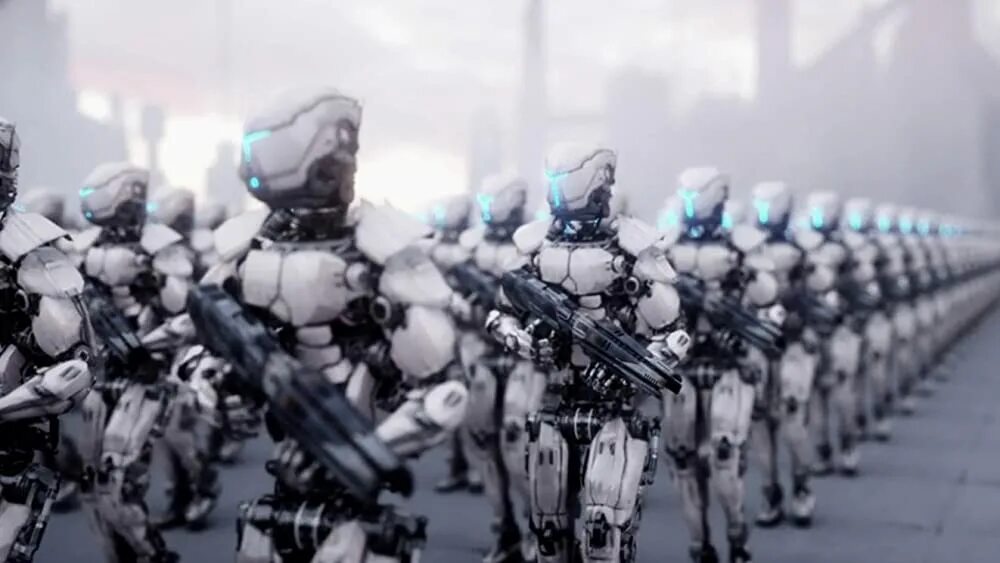 A lot of robots