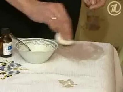Удалить пятна скатерть