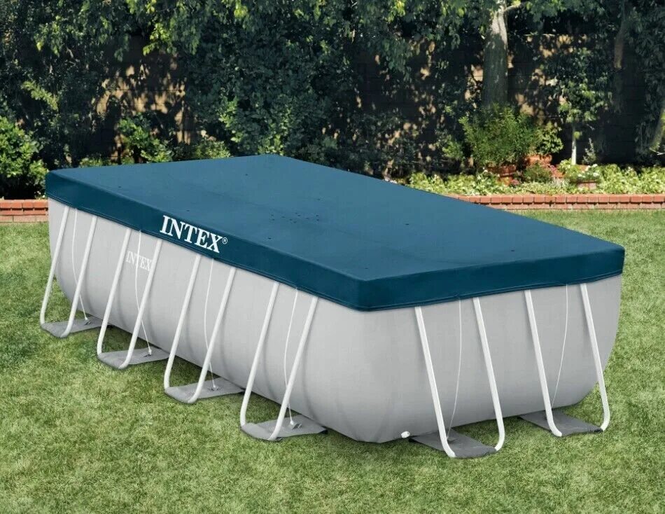 Тенты intex. Intex 28038 тент. intex 28032 тент. тент-накидка intex 28037. bestway бассейны 4,88 1,2.