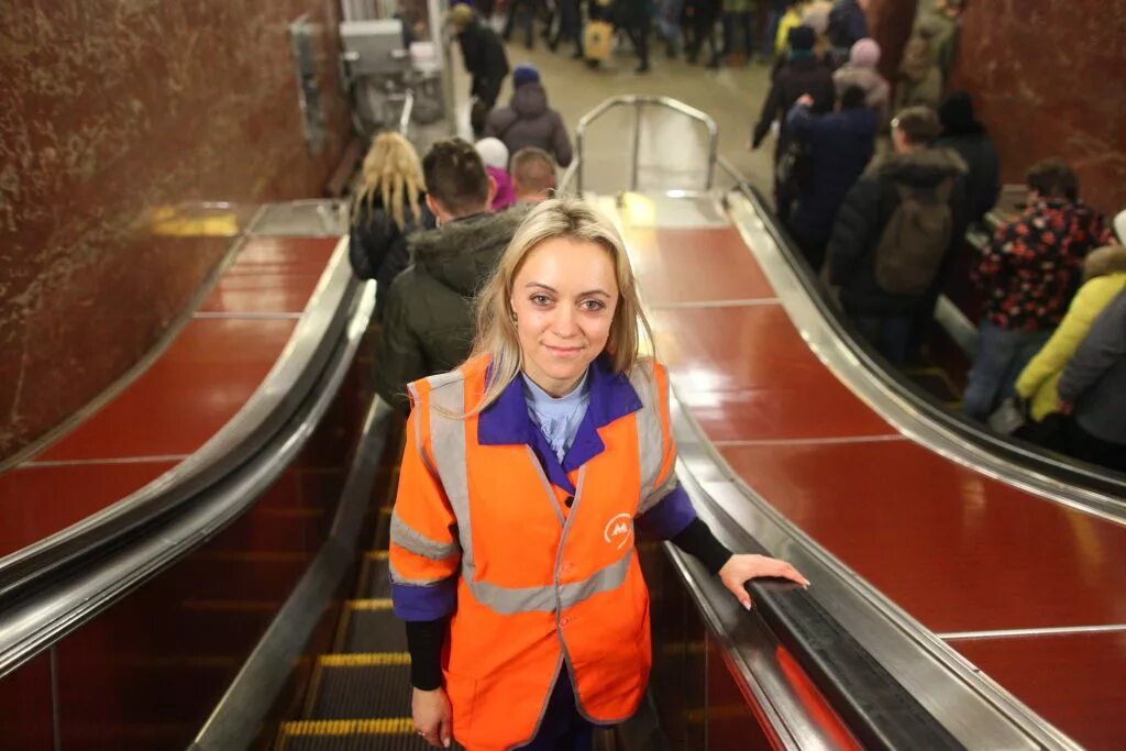 Персонал московского метрополитена