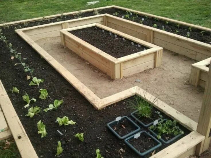 Kombination Hochbeet mit Frühbeet als Aufsatz ✓ Frühbeetaufsatz Garten hochbeet,