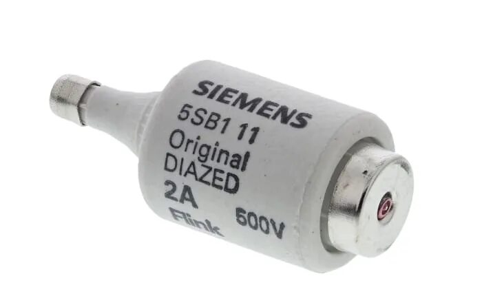5SA181 Siemens 25A DII Diazed Fuse, E16 Thread Size, gG, 500V ac RS Components