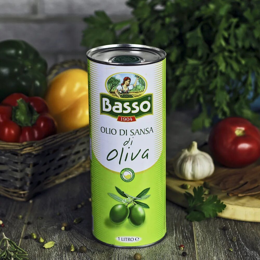 Масло оливковое Abaco рафинированное Pomace Olive Oil 1 л. Оливковое масло basso 1 л жестяная банка. Масло оливковое basso 1л ж/б. Basso масло оливковое 1 литр.