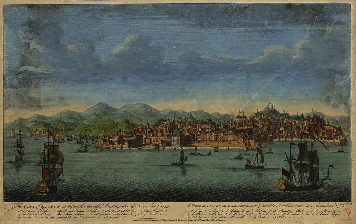 ЦУНАМИ В Португалии 1755 года. Лиссабонское землетрясение 1 ноября 1755 года. Лиссабон (Португалия), 1 ноября 1755 года. Лиссабон Португалия 1 ноября 1755 года ЦУНАМИ.