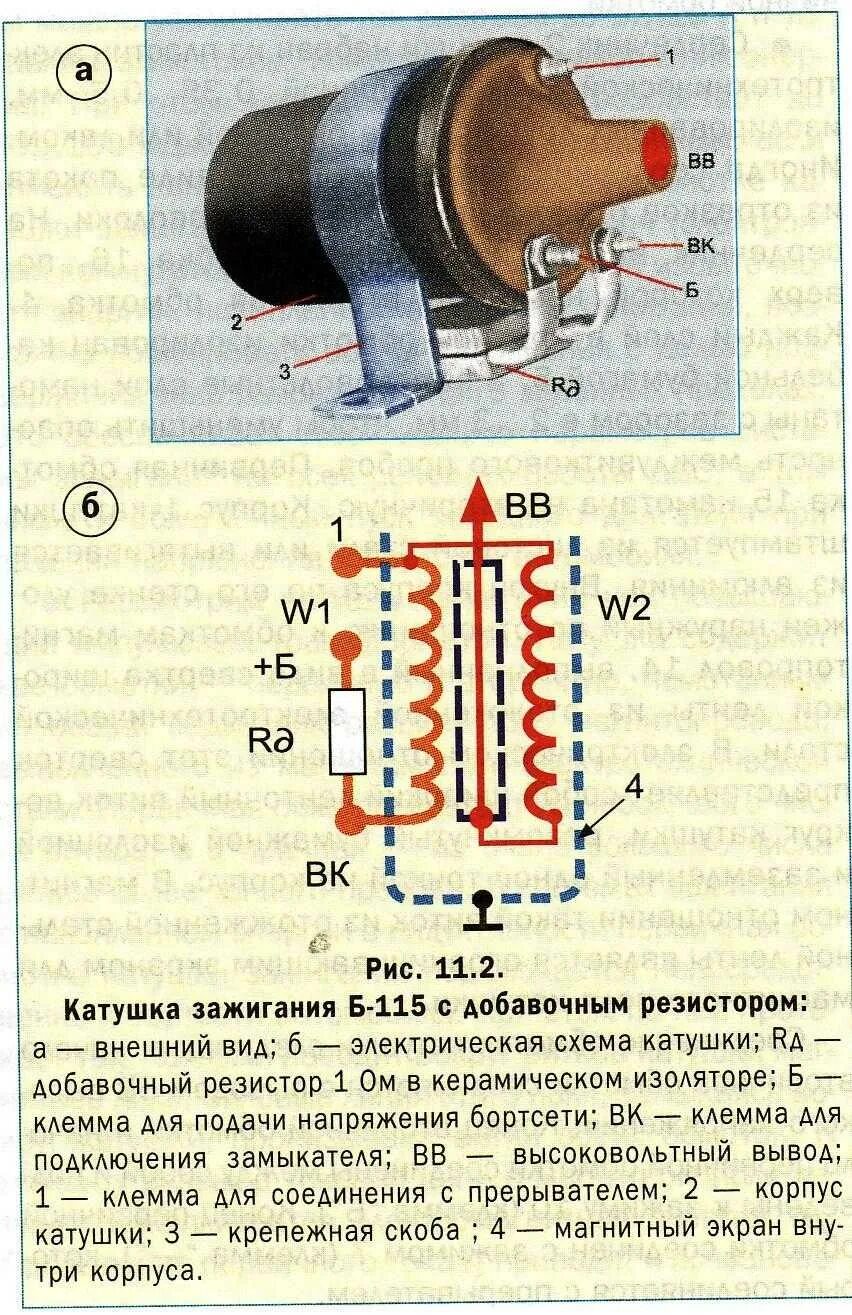 Признаки катушки зажигания. Катушка зажигания Москвич б115 схема. Катушка зажигания 115. Б115в катушка зажигания схема подключения. Б117а катушка зажигания схема подключения.