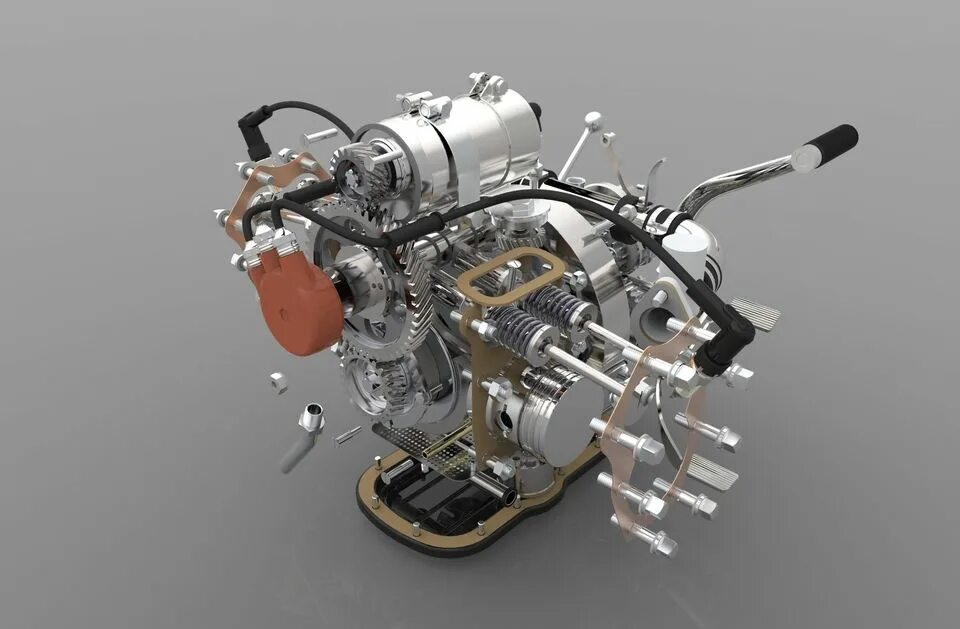 3д модель двигателя. 3d модель двигателя honda gxh50. мотоцикл урал 3d model двигло. 3d модель двигателя урал. двигатель урал solidworks.
