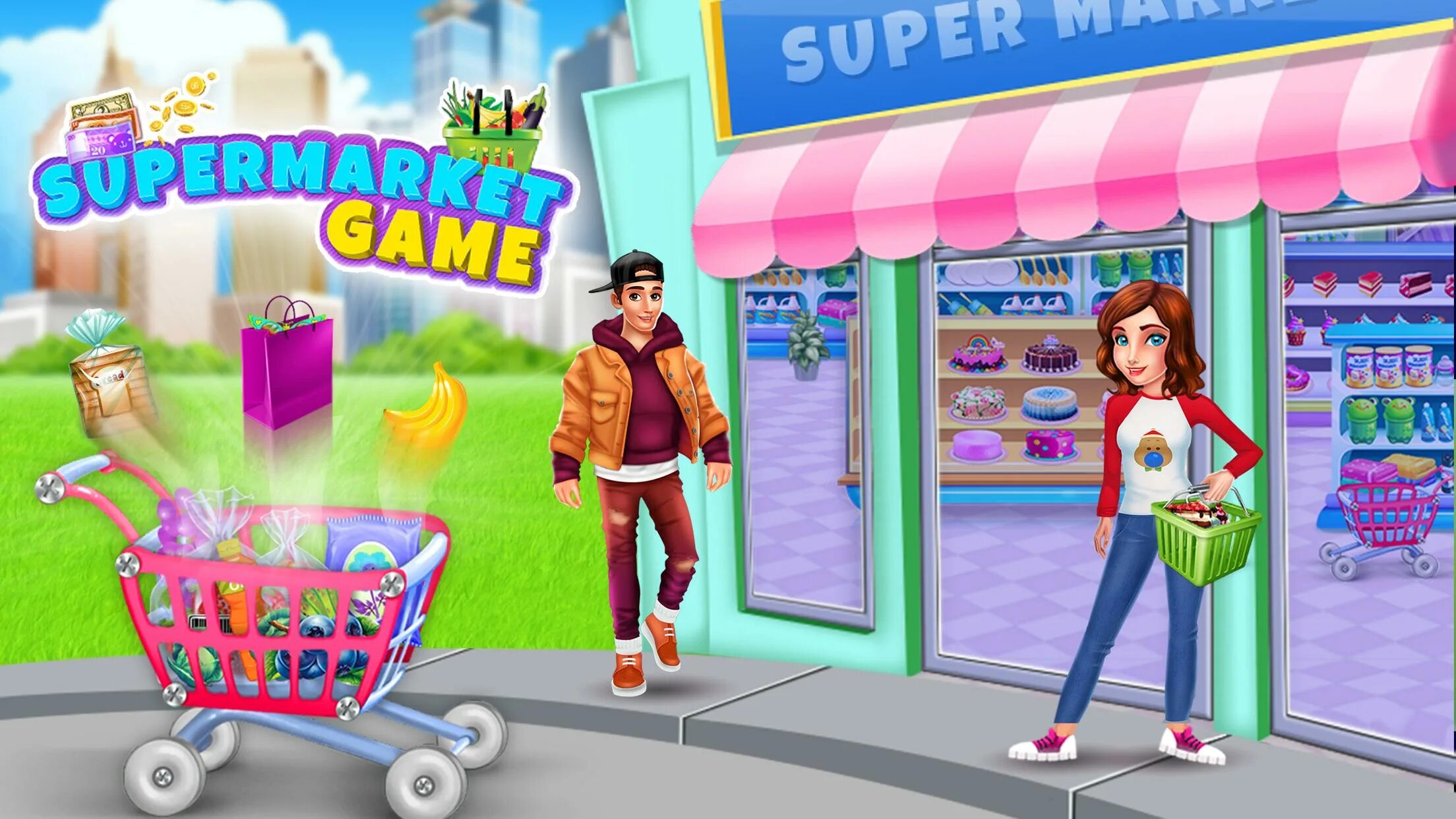 Игра "супермаркет". Игра шоппинг. Игра мейкер для девочек. Supermarket game игры. Мод на shopping