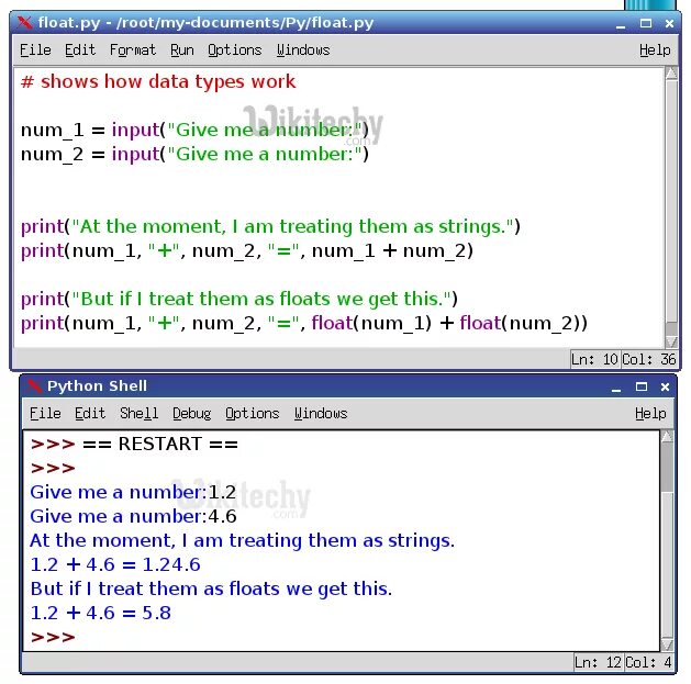 Тип float в python. Тип float в python