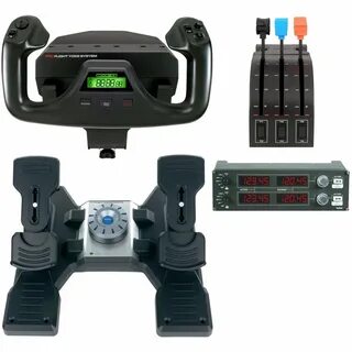 Logitech flight yoke system