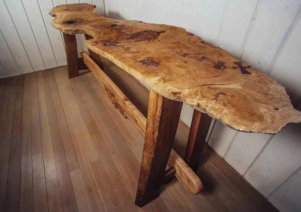 Необычные разделочные доски. Кухонные доски из дуба. Стол из бревна. Красивая деревянная мебель. Разделочная доска из дуба своими руками.
