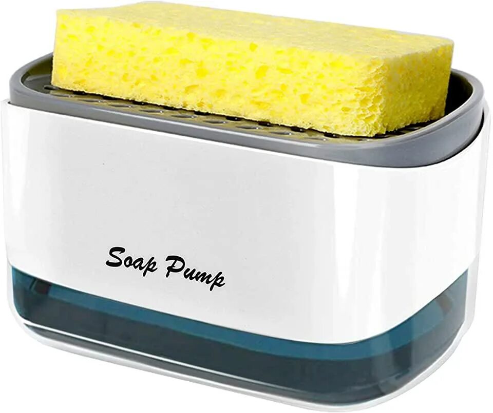 Soap pump для чего резинка. Диспенсер кухонный soap pump. диспенсер для губки. диспансер для средства мытья посуды. диспенсер для кухни с губкой.