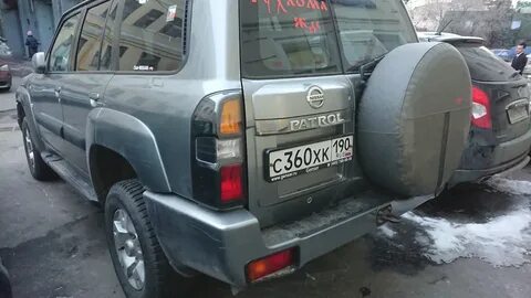 Ниссан патрол задний
