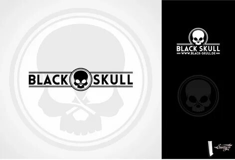 Black Skull - Logo for Tennis brand by Tennisman.