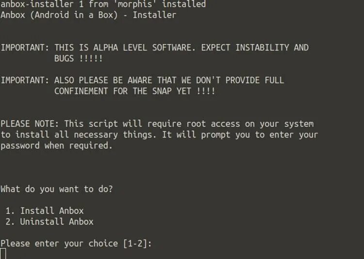 Запустить linux на android. Anbox linux. линукс программа на андроид. anbox ubuntu. codex установщик.