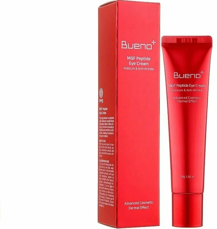 Bueno mgf peptide eye cream plus. Крем bueno. корейский крем с пептидами красный. bueno корейская косметика. bueno mgf peptide wrinkle cream plus.