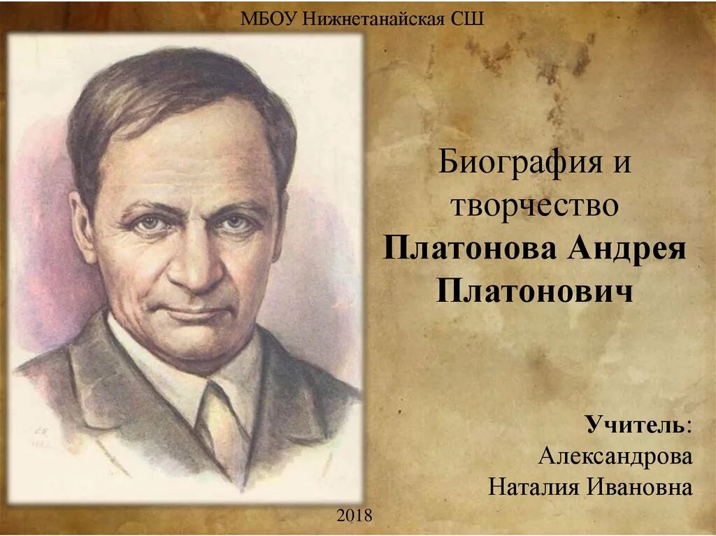 Кем не работал платонов. А П Платонов. Образование Андрея Платоновича Платонова.