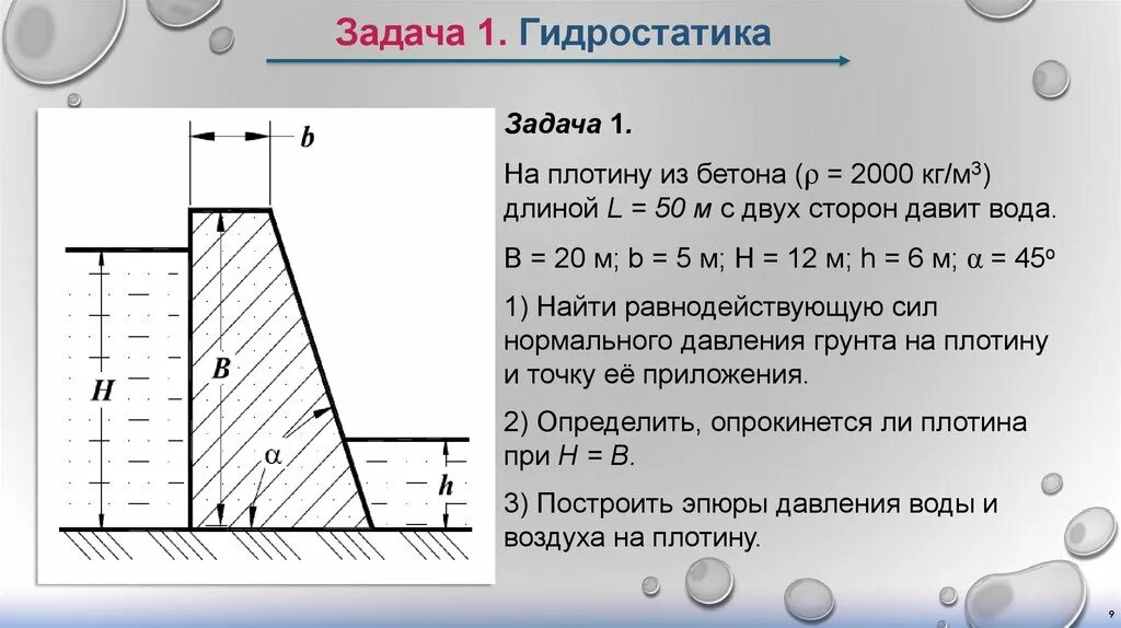 Статика и гидростатика. Обозначения на эпюрах в гидростатике. лни п п на эпюре гидростатика.