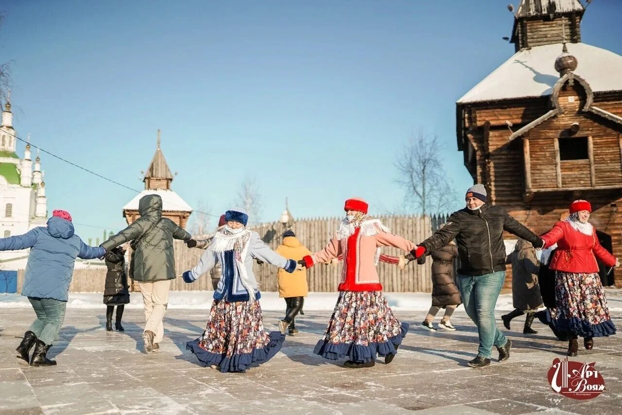 Где можно погулять на масленицу. Блинная столица Ялуторовск.