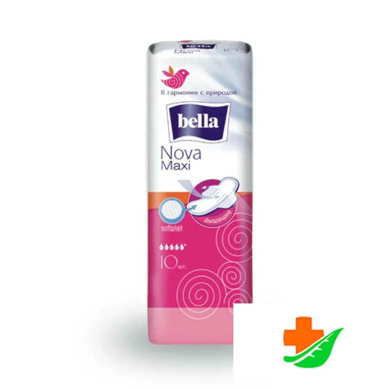 Bella nova maxi. Прокладки Bella Nova Maxi softiplait, 10 шт..