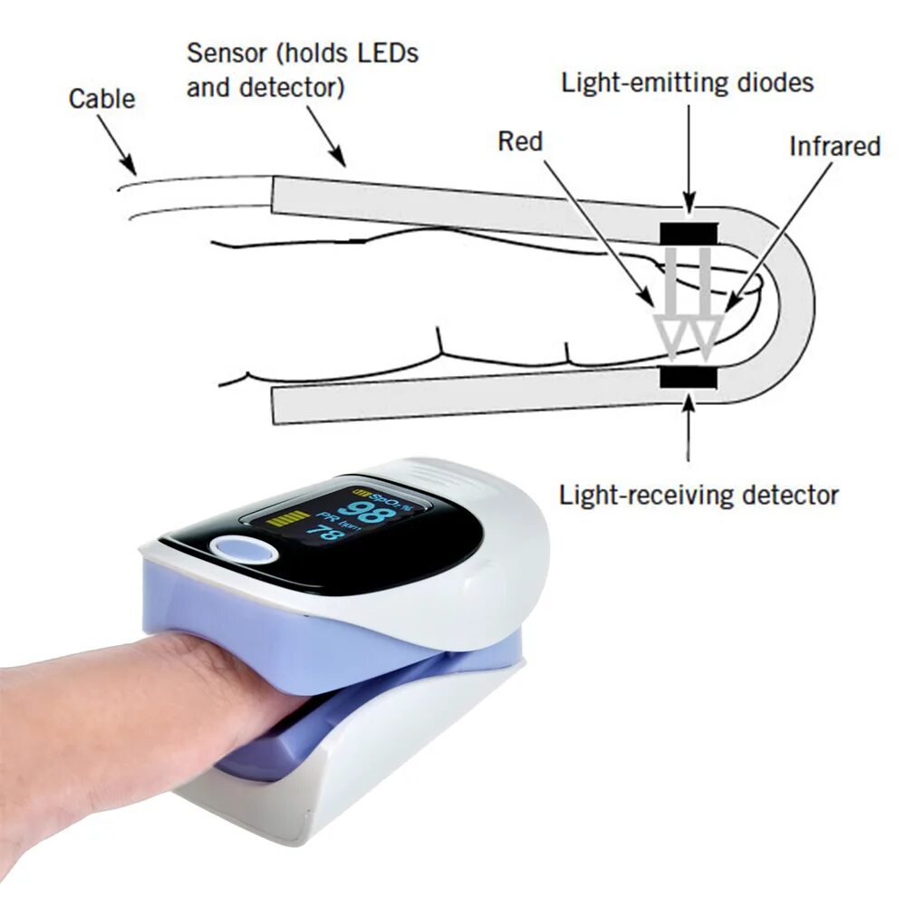Правильно измерить пульсоксиметром. Цифровой пульсоксиметр fingertip pulse oximeter sp02. пульсоксиметр spo2 норма. пульсоксиметр алгоритм проведения. принцип измерения сатурации пульсоксиметром.