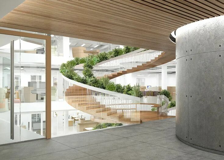 Интерьер общественных зданий 7 класс Gallery of Innocean Headquarters Europe / Ippolito Fleitz Group 1 Tasarım, Ala