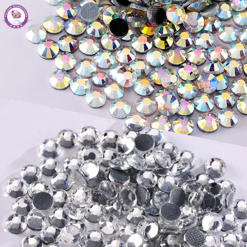 Стразы недорого. Стразы в оправе. Термостразы swarovski. Стразы в цапах. Стразы ss8 прозрачные 1440шт.