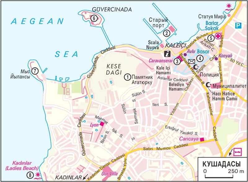 Карта кушадасы с отелями. Кушадасы на карте побережья турции. Кушадасы на карте побережья турции. Кушадасы на карте турции. Кушадасы на карте турции.