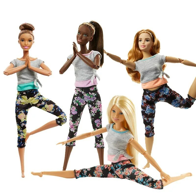 Шарнирная кукла барби. Кукла Barbie безграничные движения йога блондинка, 29 см, ftg81. Барби безграничные (Барби - йога 2019). Барби ftg81.