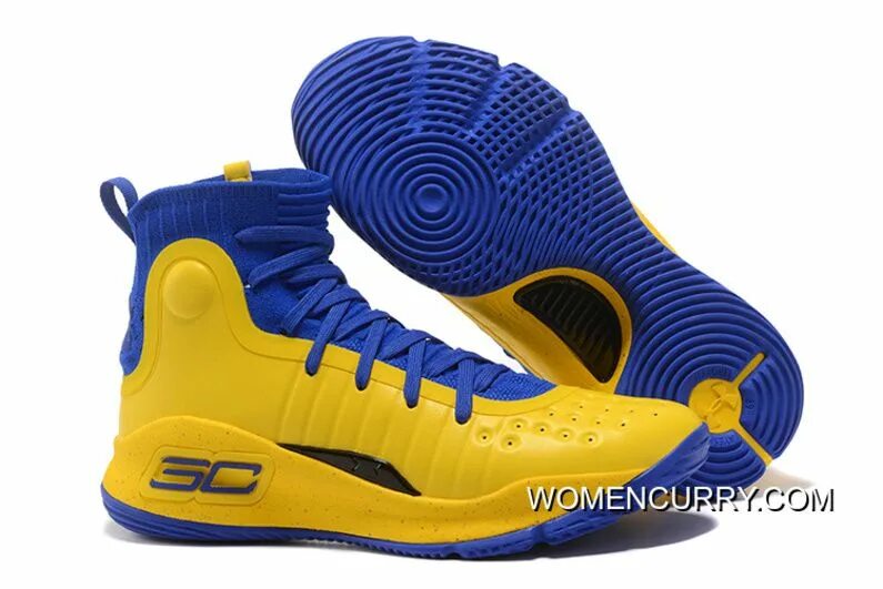 Желто синие кроссовки. Стеф карри 4 кроссовки. Under Armour Curry 4. Nike Stephen Curry кроссовки.