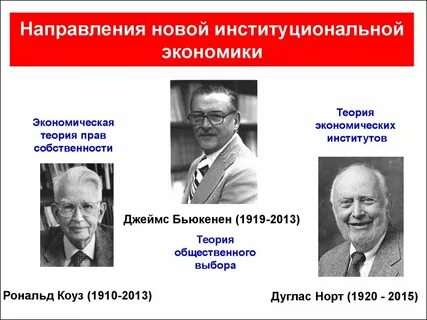 Новая институциональная экономическая теория
