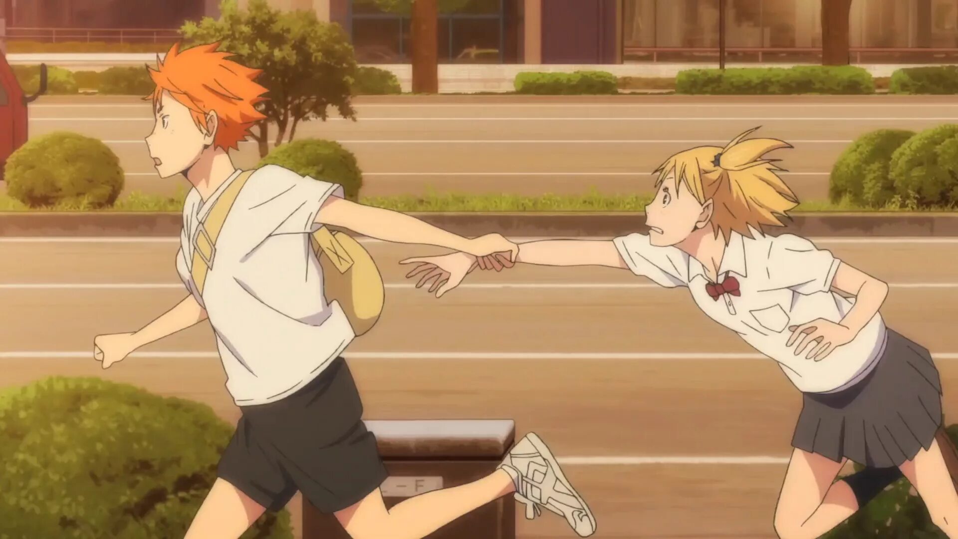 She runs like