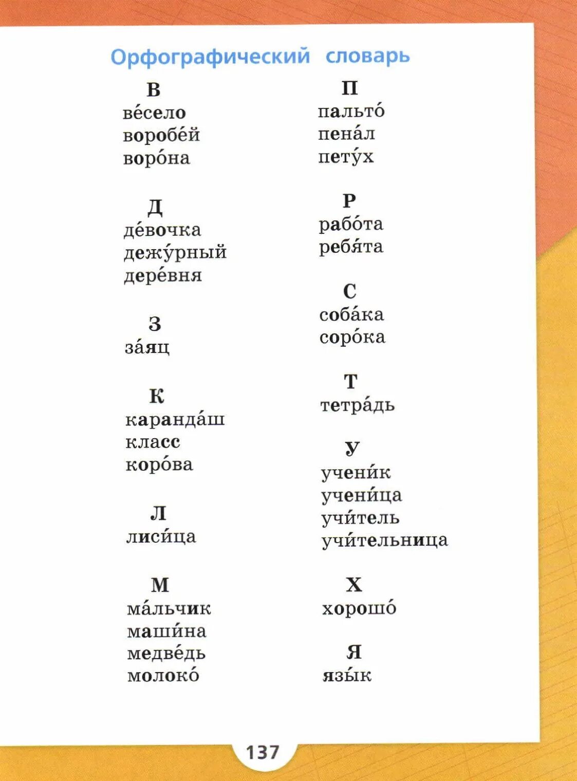 Перспектива русский язык 1 класс словарные слова. Сллварная слова 1 класс. Русский язык 1 класс перспектива учебник словарные слова. Орфоэпический словарь. Словарные слова для первого второго класса.