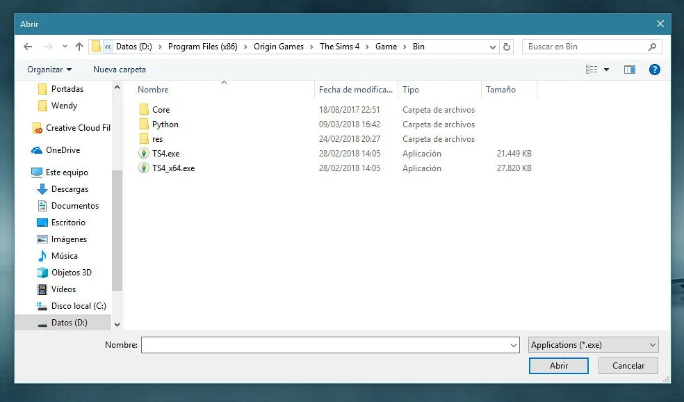 Файл ts4 exe. Ts4_x64.exe the sims 4 системная ошибка. файл ts. где находится ts4_x64. exe-файл игры где.