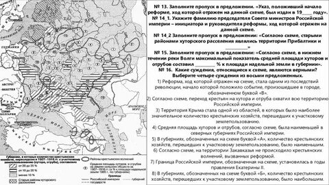 Введение хуторов и отрубов