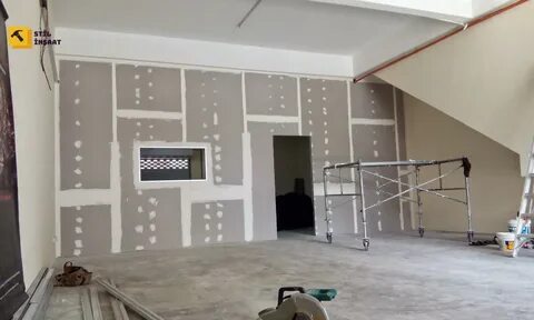 Гипсокартон обои стена