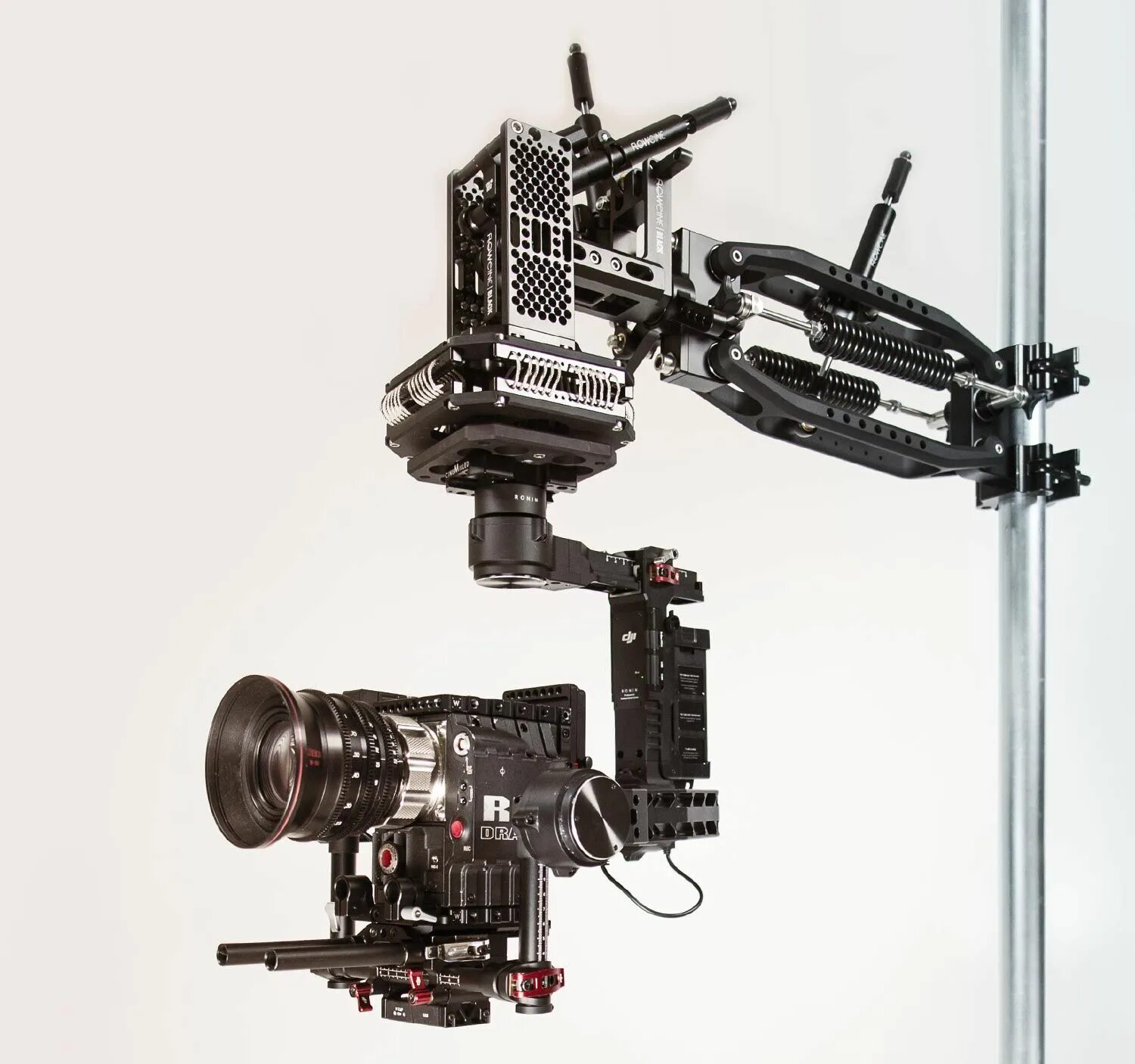 Arm rig. Flowcine black arm. camera mount. hello black arm. industrial arm black.