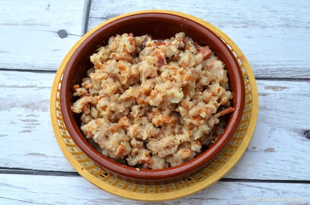 Крупе пшеничной перловой крупе