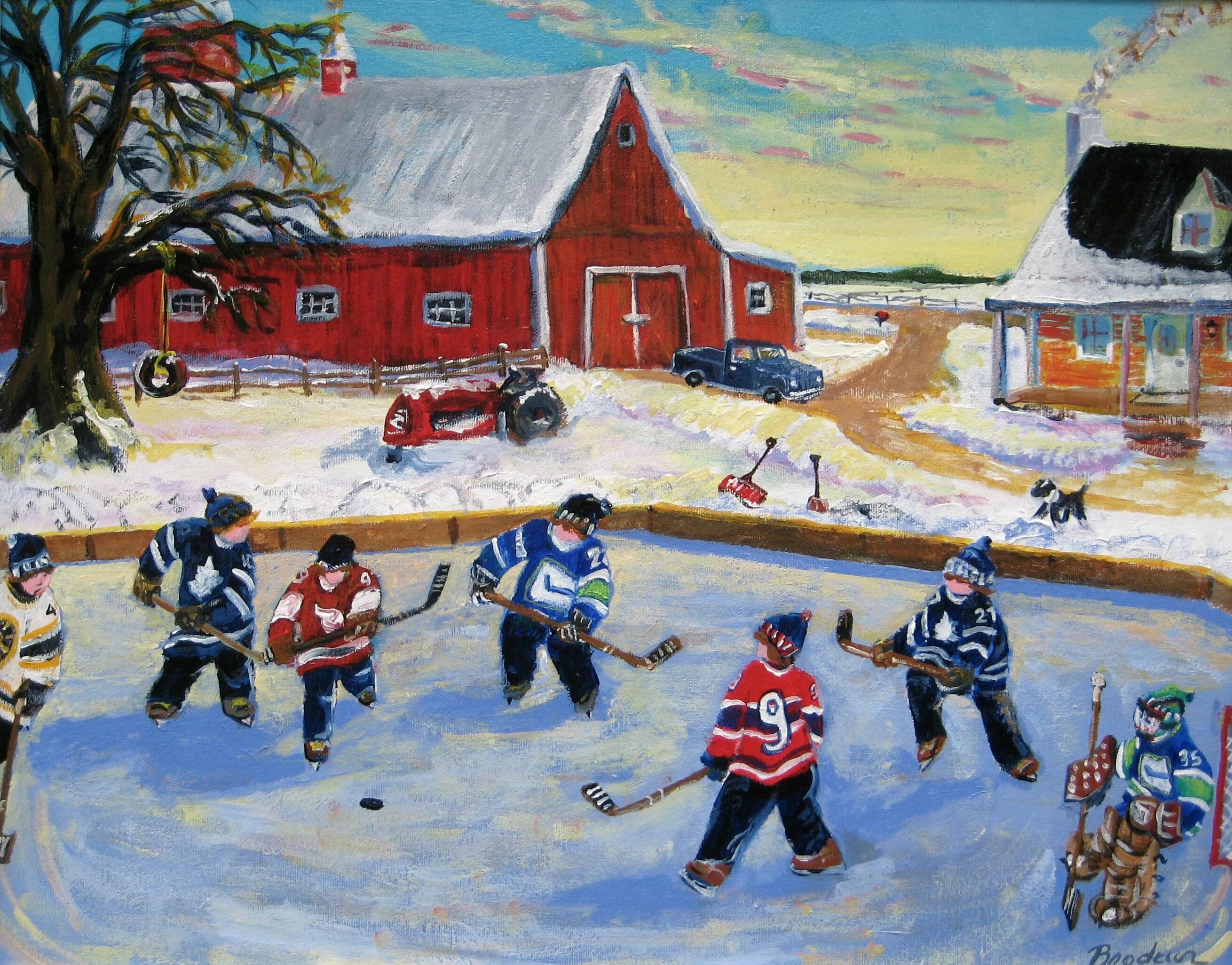 Painting играть. Хоккей живопись. Хоккей картины художников. Живопись хоккей во дворе. Картина зимние забавы хоккей.