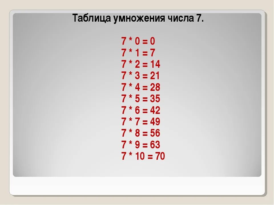 Таблица на 7. Таблица умножения на 7. Таблица умножения на 6 и 7. Таблица умножения на 7 8 9.